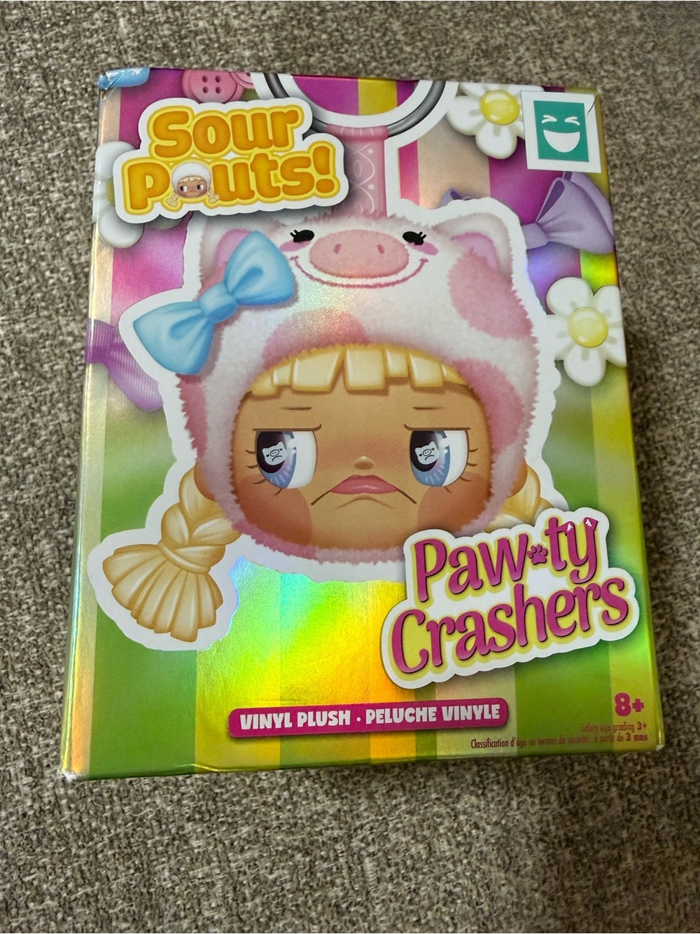 Paw-ty Crashers Pink Vinyl Plush Figure